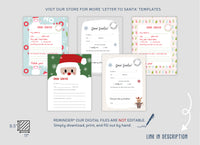 Dear Santa Letter Printable